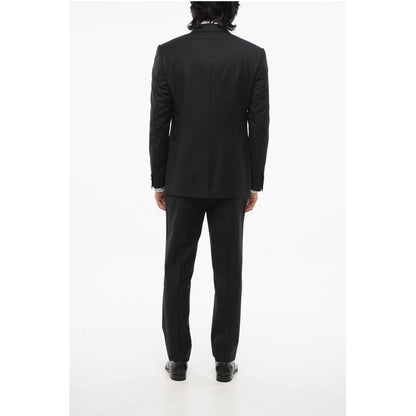 Corneliani CODE Virgin Wool Suit with Peak Lapel
