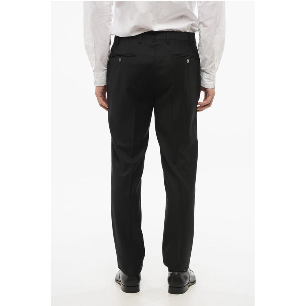 Corneliani CODE Virgin Wool Suit with Peak Lapel