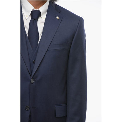 Corneliani CC COLLECTION 3-Piece RIGHT Virgin Wool Suit