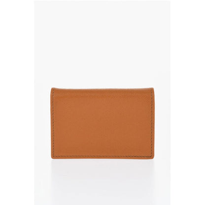 Corneliani Saffiano Leather Bifold Card Holder