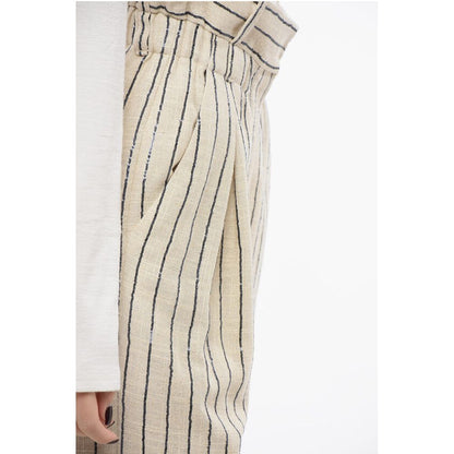 The Mannei Low-waisted Wide Leg Pants