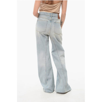 Victoria Beckham Light Washed Wide Leg Denims 33cm