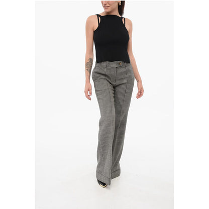 Acne Studios Wide-leg Pants with Turn-up Hems