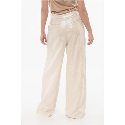 Federica Tosi Sequined Palazzo Pants