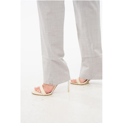 Setchu Wool Blend Pants with Ankle Slits