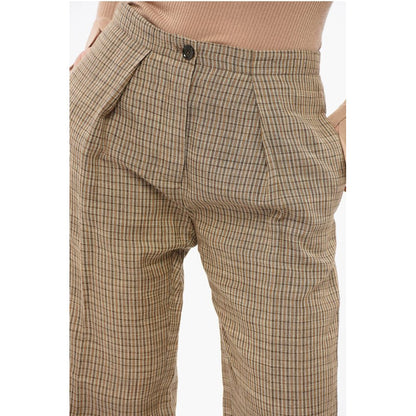 Acne Studios Pleated Cropped Pants