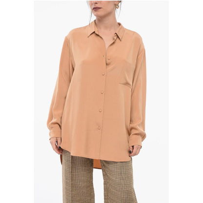 Super Blond Silk Oversized Shirt