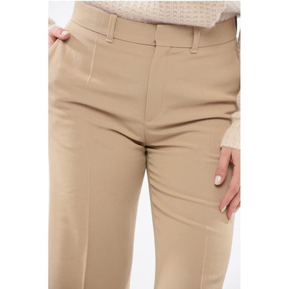 Chloé Twill Wool Flared Fit Pants