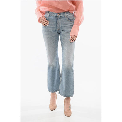 Chloé Light Washed Flared Fit Denims 23cm