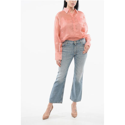 Chloé Light Washed Flared Fit Denims 23cm