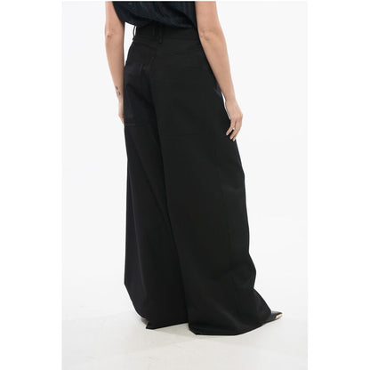 The Attico Wool Zipped Palazzo Pants