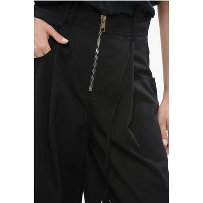 The Attico Wool Zipped Palazzo Pants