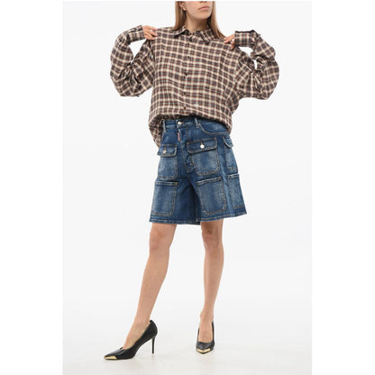 Dsquared² Wide Leg Cargo Shorts