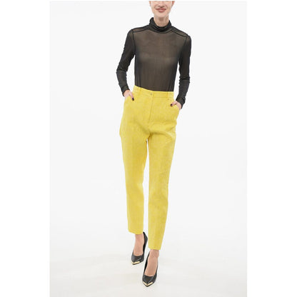 Dolce & Gabbana Brocade Tapered Pants
