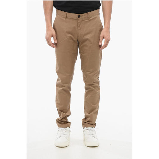 Michael Kors Stretch Cotton Skinny Fit Chinos Pants with Belt Loops