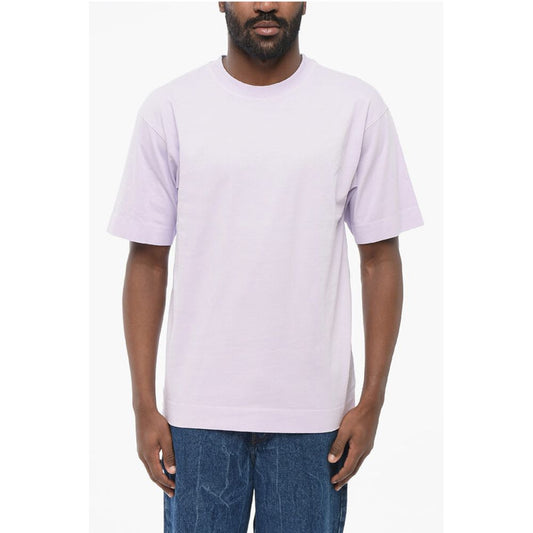 Dries Van Noten Crew Neck Monochrome Cotton T-Shirt