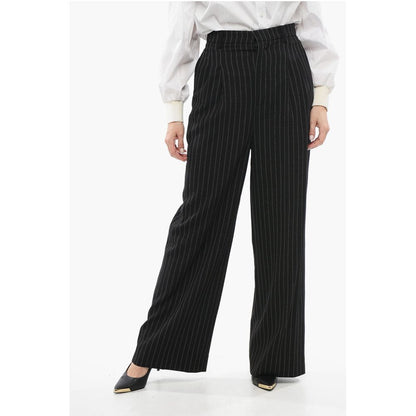 Ami Alexandre Mattiussi Pinstriped Palazzo Pants