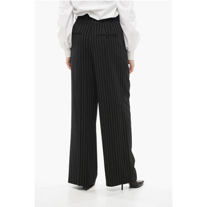 Ami Alexandre Mattiussi Pinstriped Palazzo Pants