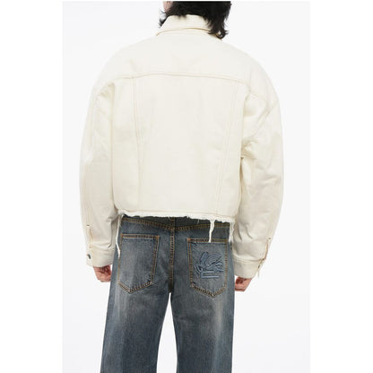 A.P.C. NATACHA RAMSAY-LEVI Denim Jacket with Visible Stitching and