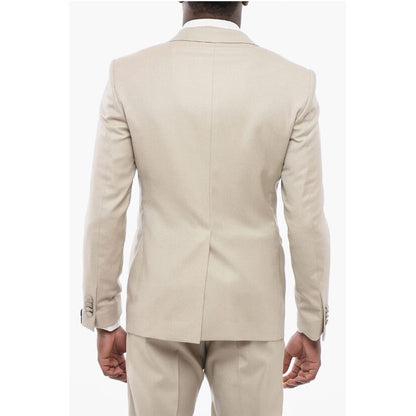 Tagliatore 3-Piece Suit with Satin Peak Lapel