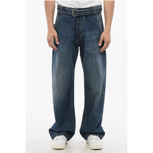 Bottega Veneta Mid Washed Denims with Belt 26cm