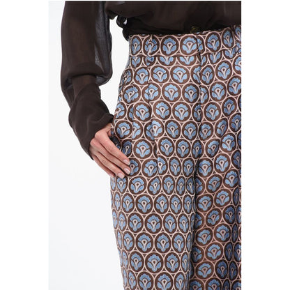 Etro Jacquard Pleated Pants