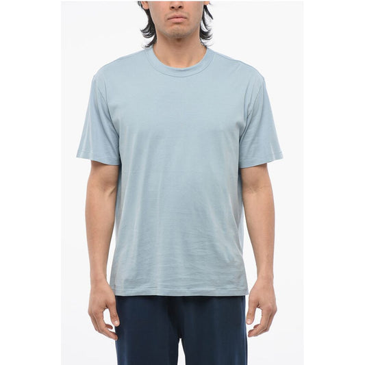 Ten c Solid Color Crew-neck T-Shirt