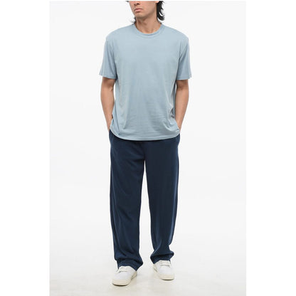 Ten c Solid Color Crew-neck T-Shirt