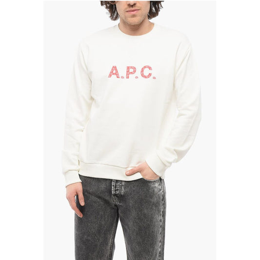 A.P.C. Brushed Cotton TIMOTHY Crew-neck Sweatshirt with Contrasting