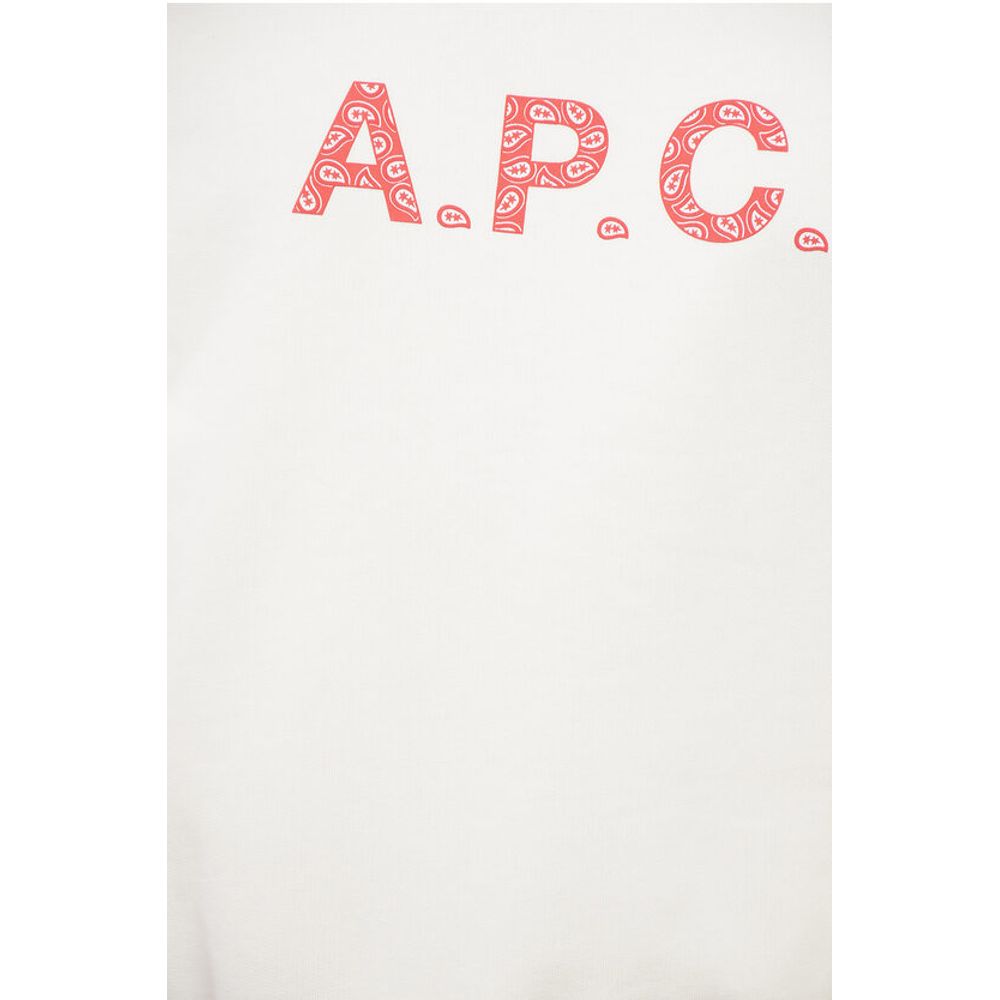 A.P.C. Brushed Cotton TIMOTHY Crew-neck Sweatshirt with Contrasting
