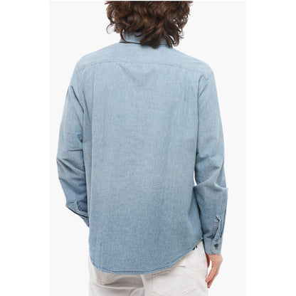 Polo Ralph Lauren Classic Fit Denim Shirt with Double Breast Pocket