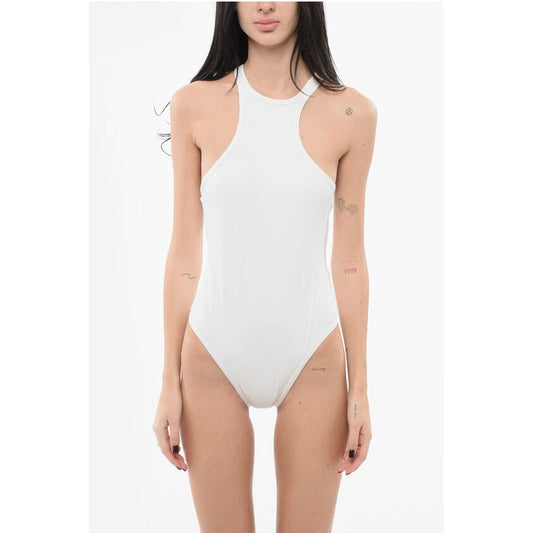 The Attico Solid Color One-Piece Swimsuit