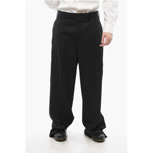 Valentino Hidden Buttoning Loose Fit Pants