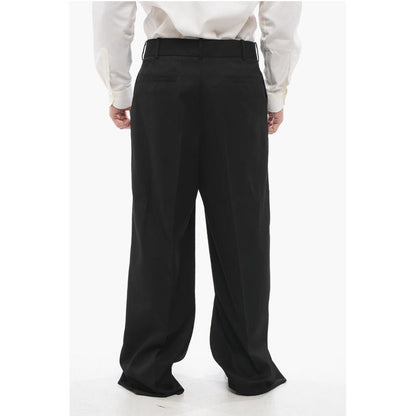 Valentino Hidden Buttoning Loose Fit Pants