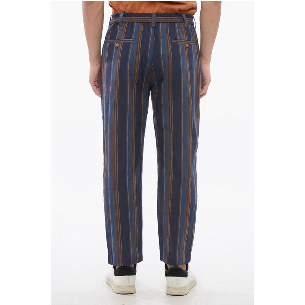 Viktor & Rolf Bayadere Patterned Cotton Chinos Pants