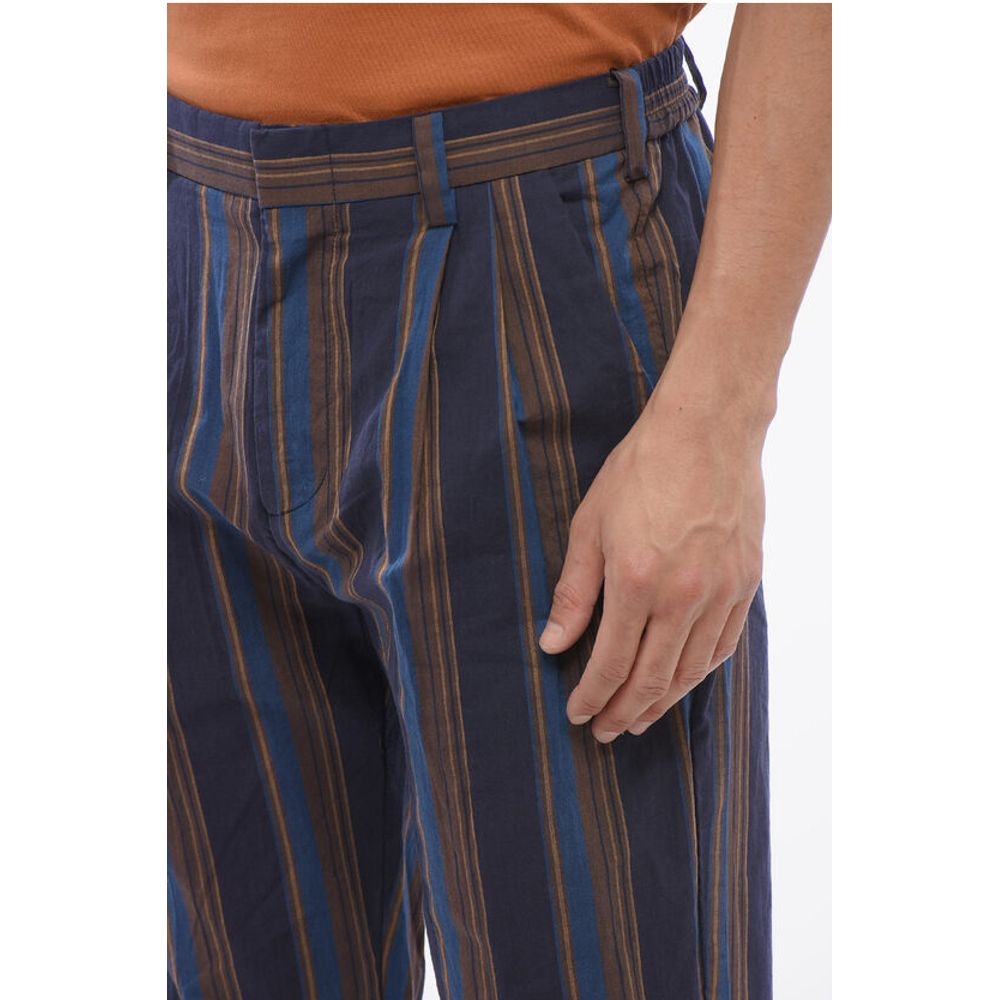 Viktor & Rolf Bayadere Patterned Cotton Chinos Pants