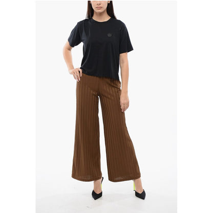 Viktor & Rolf Cropped COUTURE T-shirt With Bow Detail
