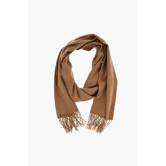Destin Solid Color Cashmere BIVER Scarf with Fringes
