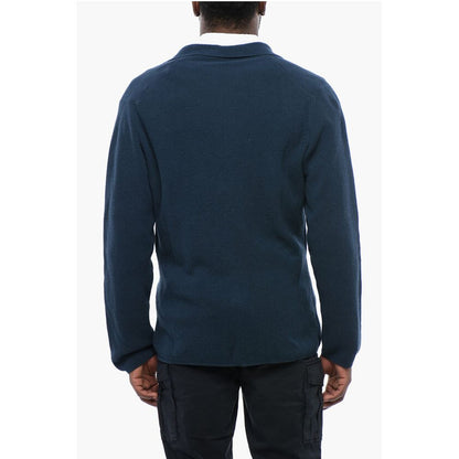 Altea Linen-blended Cardigan with Lapel