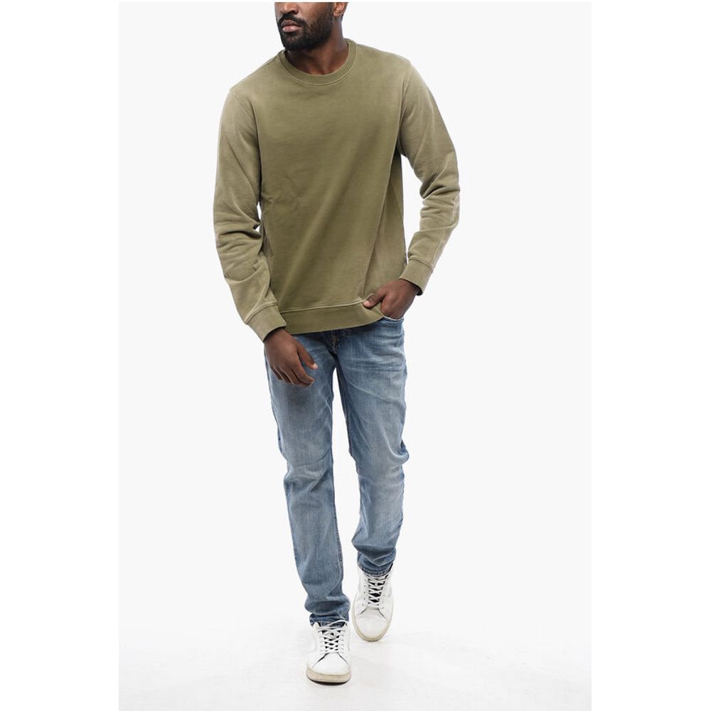 Altea Brushed Cotton Crewneck Sweater