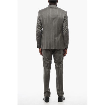 Corneliani CC COLLECTION Pinstriped RIGHT Wool Blend Suit