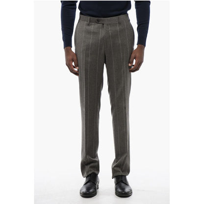 Corneliani CC COLLECTION Pinstriped RIGHT Wool Blend Suit