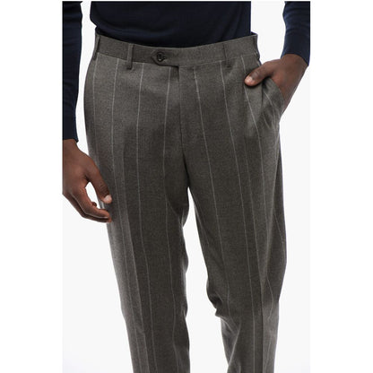 Corneliani CC COLLECTION Pinstriped RIGHT Wool Blend Suit