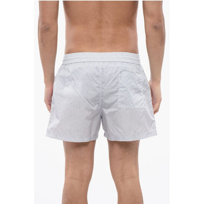 Off-White All Over Logo Printed Swimshorts