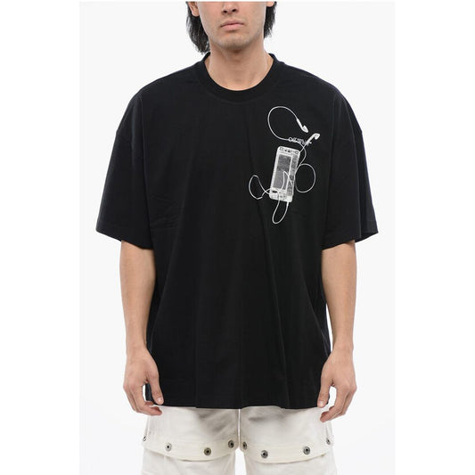 Off-White Oversize-fit SCAN Printed T-shirt