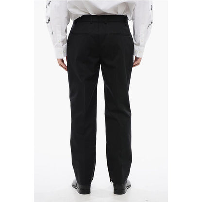 Off-White Slim Fit Cotton Pants