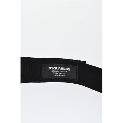 Dsquared² Solid Color Technical Fabric Belt 45mm