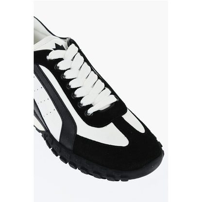 Dsquared² LEGEND Two Tone Suede and Leather Sneakers