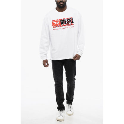 Diesel Brushed Cotton S-BAXT-N1 Crew-neck Sweatshirt