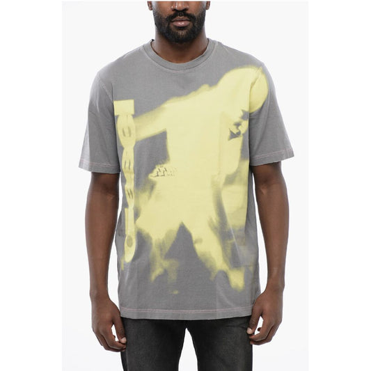 Diesel Faded Effect T-JUST-N13 Crewneck T-Shirt